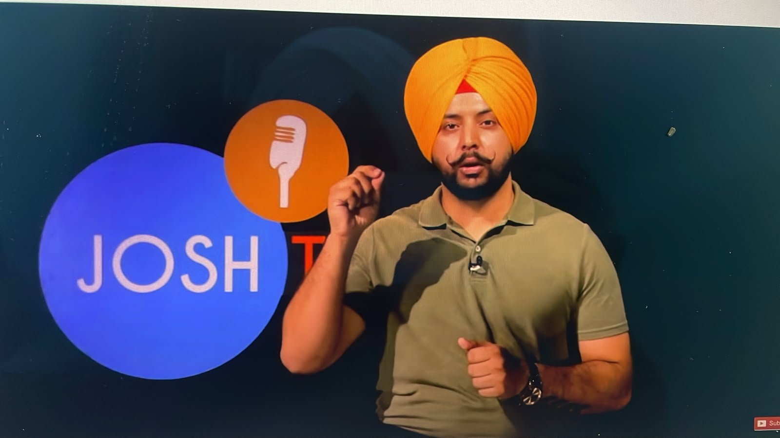 Tajinder Bains featured on Josh Talks